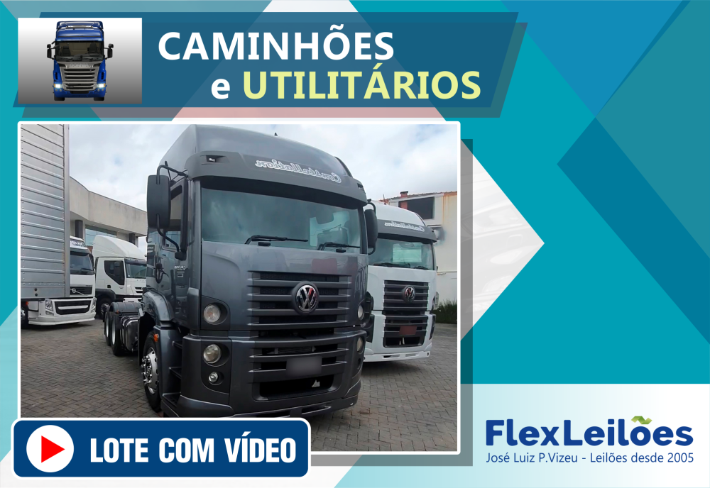 <center><big><b>LEILÃO de CAMINHÕES, UTILITÁRIOS e CAMINHONETES</b></center> <center></big>Recuperados de Financiamento<br>Bradesco </center>