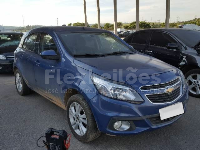 LOTE 010 - CHEVROLET AGILE LTZ EASYTRONIC 1.4 2014