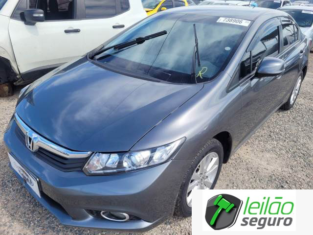 LOTE 001 HONDA/CIVIC LXS 1.8 16V I-VTEC