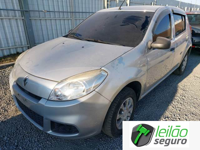 LOTE 009 RENAULT/SANDERO AUTENTIQUE 1.0 16V HI-FLEX 2015